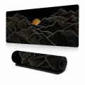 Коврик для мыши Волна 90x40x0.3см, (32-черный/золотой)