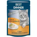 Корм для кошек Best Dinner с индейкой 24 шт. x 85 г