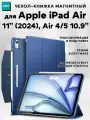 Чехол книжка ESR Ascend Trifold Case для Apple iPad Air 11 (2024) / Air 5 / Air 4 10.9 - синий