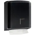 Диспенсер бумажных полотенец MEDICLINICS DT2106B стальной, черный матовый