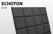 Акустический поролон ECHOTON Grid темно-серый