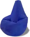 Кресло-мешок Груша тёмно-синий цвет (размер XXL) PuffMebel, ткань Дюспо