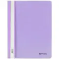 Скоросшиватель пластиковый BRAUBERG Pastel А4, 130/180 мкм, лиловый, 270456 (цена за 1 ед. товара)