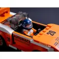Конструктор для мальчика, гоночная машинка серии AUTOBAGS Nissan KY910 Blue Bird Super Silhouette Sembo Block, оранжевая, 209 деталей, совместим с моделями других известных брендов