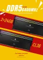 Corsair DOMINATOR TITANIUM RGB оперативная память 48GB (2x24GB) DDR5 DRAM 6400MT/s CL36