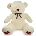 Мягкая игрушка Любимая игрушка Медведь Амур, 150 см, цвет молочный