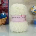Пряжа Буклированная (Пехорка), Белый - 01, 30% мохер, 20% п/тонкая шерсть, 50% акрил высокооб, 5 мотков, 200 г, 220 м.