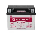 Аккумулятор TOTACHI AGM 9A/h 12V 148х86х104 YTX9-BS сухозаряженный