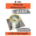 Проход перекрытия (ППУ) утепленный d160