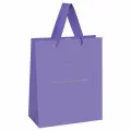 Комплект 12 шт, Пакет подарочный 33*42*12см MESHU Monocolor. Lavender, отд. фольгой, матовая ламинация