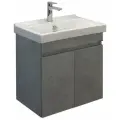 COMFORTY. Тумба-умывальник Осло-80 бетон светлый с раковиной Fest 80 F01