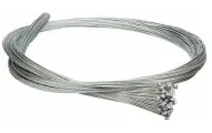 Трос тормоза TRIX MTB 1.5 x 2000мм, стальной, цена за бухту 100 шт.