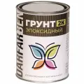Грунт эпоксидный DARFARBEN для металла, бетона, пластика и дерева Двухкомпонентная грунтовка (1 кг+ 16 гр) цвет серый