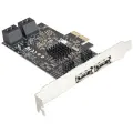 Контроллер Exegate EXE-504 PCI-E 2.0, SATA3 RAID, 4 int+2 ext (OEM) EX283711RUS