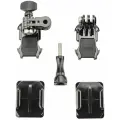 Набор креплений на шлем GoPro Helmet Front + Side Mount, для экшен-камеру, клейкая основа
