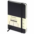Блокнот Brauberg малый формат (96х140 мм) А6, ULTRA, балакрон, 80 г/м2, 96 л, линия, черный, 113056