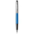 Ручка перьевая Parker Jotter Originals Blue Chrom CT , перо: F, цвет чернил: blue, в подарочной упаковке