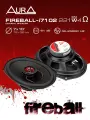 Колонки в машину AurA FIREBALL-i7102 / коаксиальные динамики 18х26 см (7х10 дюймов) / 2шт.