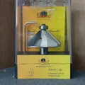 Фреза конусная с подшипником Угол 45 Глобус 1024 D:48mm I:22.5mm d:12mm Угол о:45*