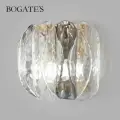 Бра / Настенный светильник Bogate's Callas 365/2, E14, 2*60 Вт, цвет латунь/дымчатый/прозрачный