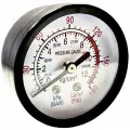 Манометр для компрессора 50 мм 1/4 Pegas pneumatic 4802
