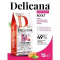 Сухой корм для крупных пород собак Говядина с овощами 15кг Delicana