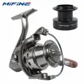 Катушка рыболовная MIFINE JUNIOR CARP 4000F, 8 подшипников, алюминиевая шпуля, фидерная, для спиннинга , для рыбалки