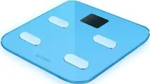 Умные весы Yunmai S SMART Blue, Bluetooth, синхронизация со смартфоном, голубые