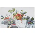 Набор для вышивания крестиком 'Смородина', 39,5*23,5 см, Luca-S