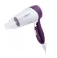 Фен Magnit RMH-1159 1600 Вт складная ручка белый/фиолетовый
