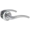 Дверная ручка Edson EDS-10-Z01, без запирания, комплект, цвет матовый хром
