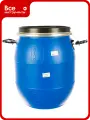 Бочка с крышкой на обруче Тара. ру полиэтилен, 48 л, синяя 00228
