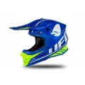 Мотошлем UFO Plast HELMET INTREPID Blue/Neon Yellow Glossy L