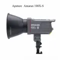 Aputure Amaran 100Xs/100X-S LED Светильник 2700-6500K Управление приложением Bluetooth 9 световых эффектов Ультра тихий