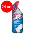 Комплект 24 шт, Средство для уборки туалета дезинфицирующее 750 мл CILLIT BANG Антиналет+Блеск, Свежесть океана, 07813, 8149771