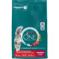 PURINA ONE для взрослых кастрированных котов и стерилизованных кошек с говядиной и пшеницей (3 кг)