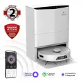 Робот-пылесос Polaris PVCRAC 7750 WIFI IQ Home, влажная и сухая уборка, белый