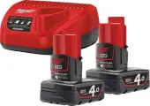 Аккумуляторная батарея MyPads Milwaukee M12 12V 4.0Ah 43Wh