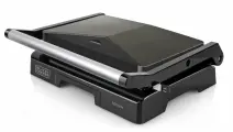Электрический контактный гриль Black+Decker BXGR1000 1000 Вт, черный