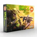 Набор акриловых красок AK Interactive Orcs and Green Models Set