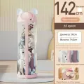 Прозрачный органайзер для игрушек 142 см с крышкой удобное хранение кукол машинок детских вещей порядок в комнате