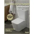 Унитаз напольный безободковый с быстросъемным сиденьем микролифт Teymi Helmi R T40327