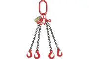 OCALIFT Строп цепной4СЦ 2,36 т, 2 м, с укоротителями цепь глазированная 8кл G80 4sc2360t2h 4sc2360t2hf