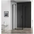 Cezares Душевой уголок SLIDER-AH-1-90-70/80-C-NERO