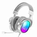 Игровые наушники Fifine H16 Gaming Headsets (White) / 7.1 / отключаемая RGB подсветка