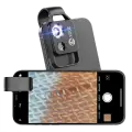 Микроскоп APEXEL 200X, объектив для фотографий, макро объектив с фильтром CPL, фотоаппарат с увеличительным объективом, аксессуары для телефонов, Black With CPL