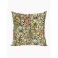 Подушка декоративная Цветочное великолепие Моррис 40х40 велюр