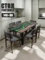 Стол кухонный обеденный прямоугольный дизайнерский лофт THETABLE 140х80 4.10/3.1