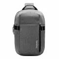 Tomtoc Travel рюкзак с одной лямкой для ноутбука 14/7L Navigator-T24 Sling Bag M Gray