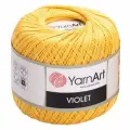 Пряжа для вязания YarnArt Violet 4653 желток 6 шт 50 гр/282 м 100% мерсеризованный хлопок